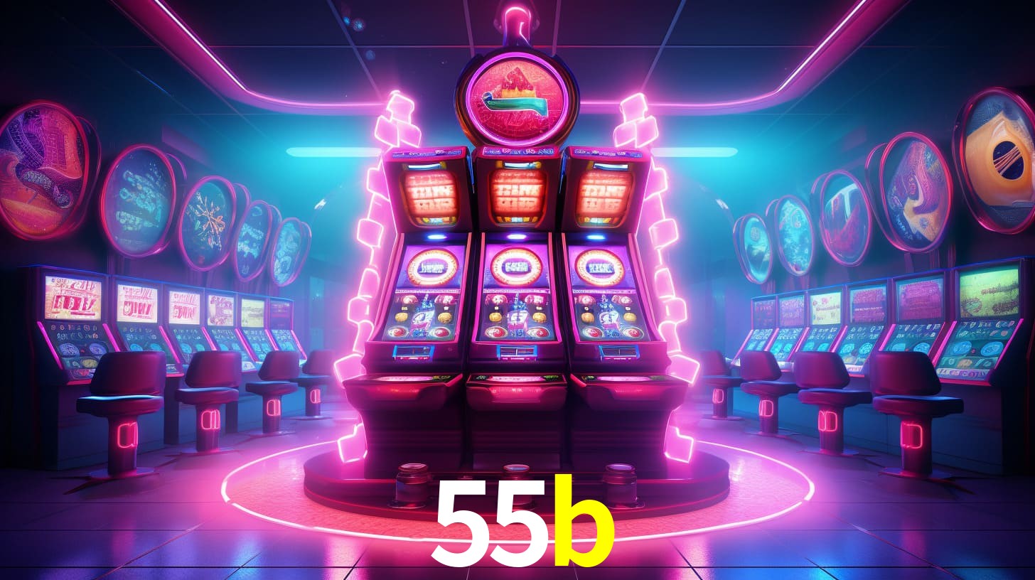 55b: Jogos de Caça-Níqueis-Altas Recompensas, Roleta-Velocidade, Blackjack-Desafios Máximos